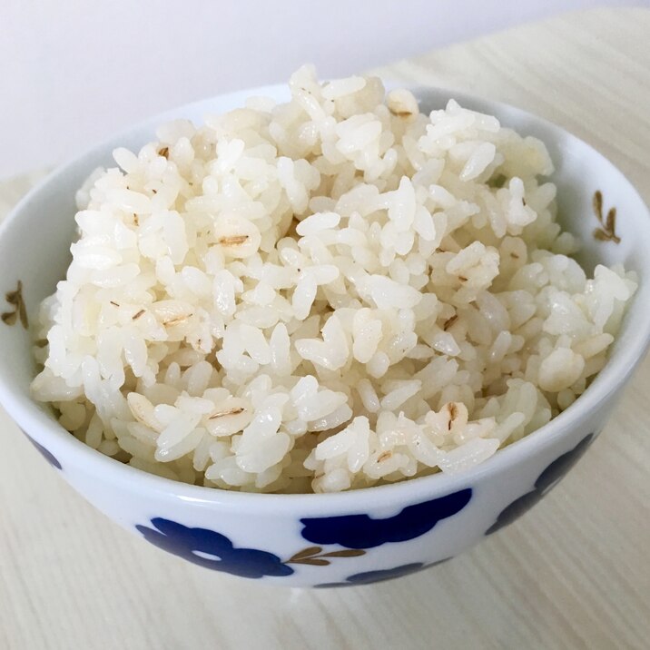 圧力鍋 簡単 ふっくら美味しい白ご飯 胚芽米入り
